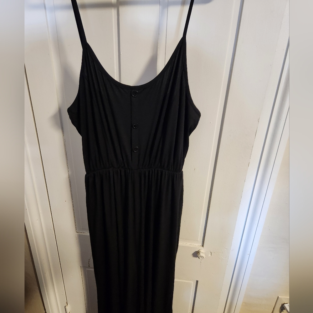 Capella Wide-Leg Button Jumpsuit 3XL NWT